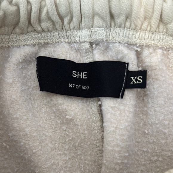 Darc Sport Cream Joggers with Wolves Print - Picture 4 of 7